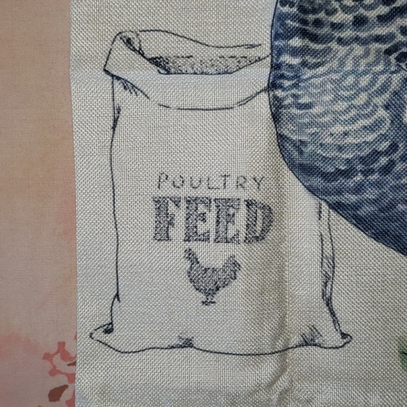 Plymouth Rock Chicken Pillow Cover Barred Rock Hen - Picture 4 of 11